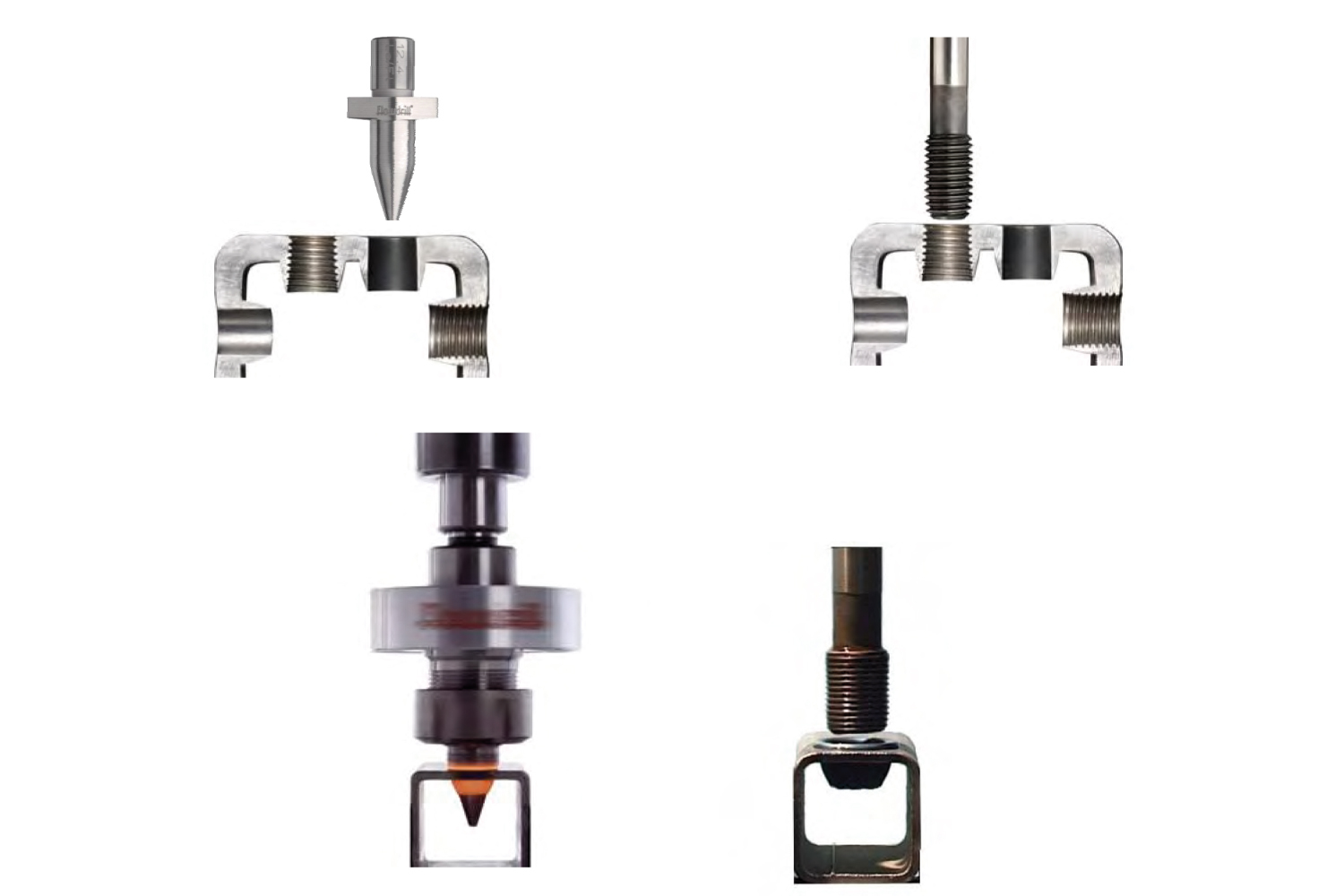 Flow drilling + Tapping kit Ejemplos